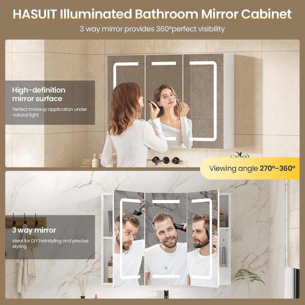 Medicine Cabinet Organizer wit - Home Bathroom Organizer recension och pris