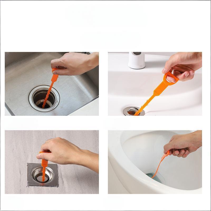 Flexible Drain Cleaner Hook  S - Home Bathroom Cleaning Solution recension och pris