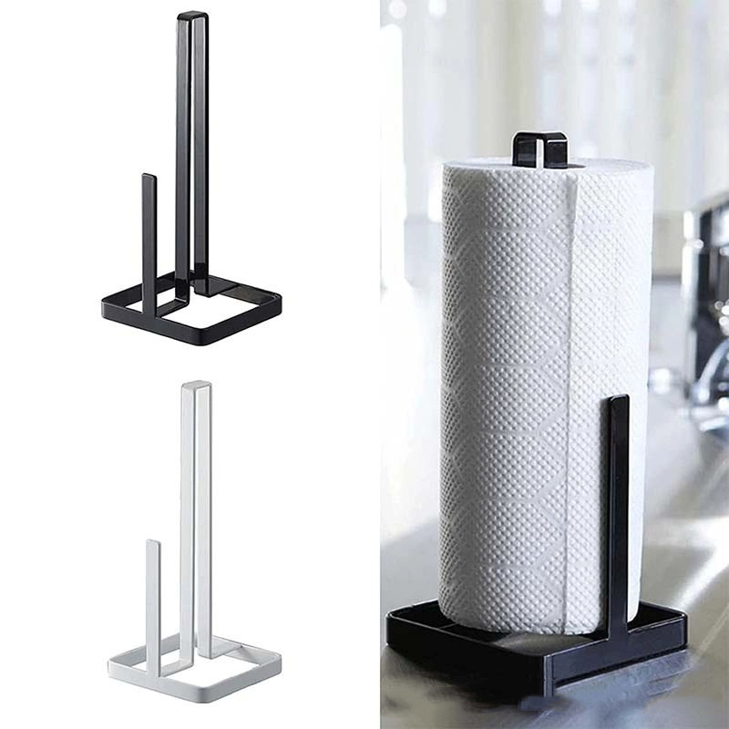 Kitchen Metal Roll Paper Holde - Home Bathroom Paper Towel Holder recension och pris