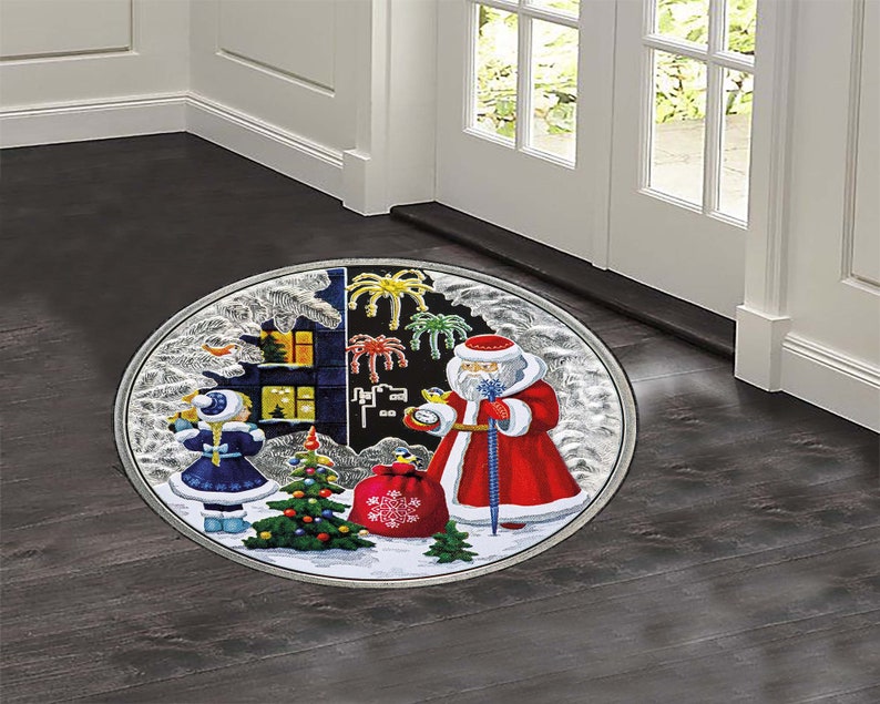 Christmas Tree Round Rug, Xmas - Home Bathroom Design Ideas recension och pris