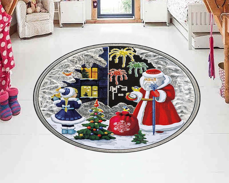 Christmas Tree Round Rug, Xmas - Home Bathroom Design Ideas recension och pris