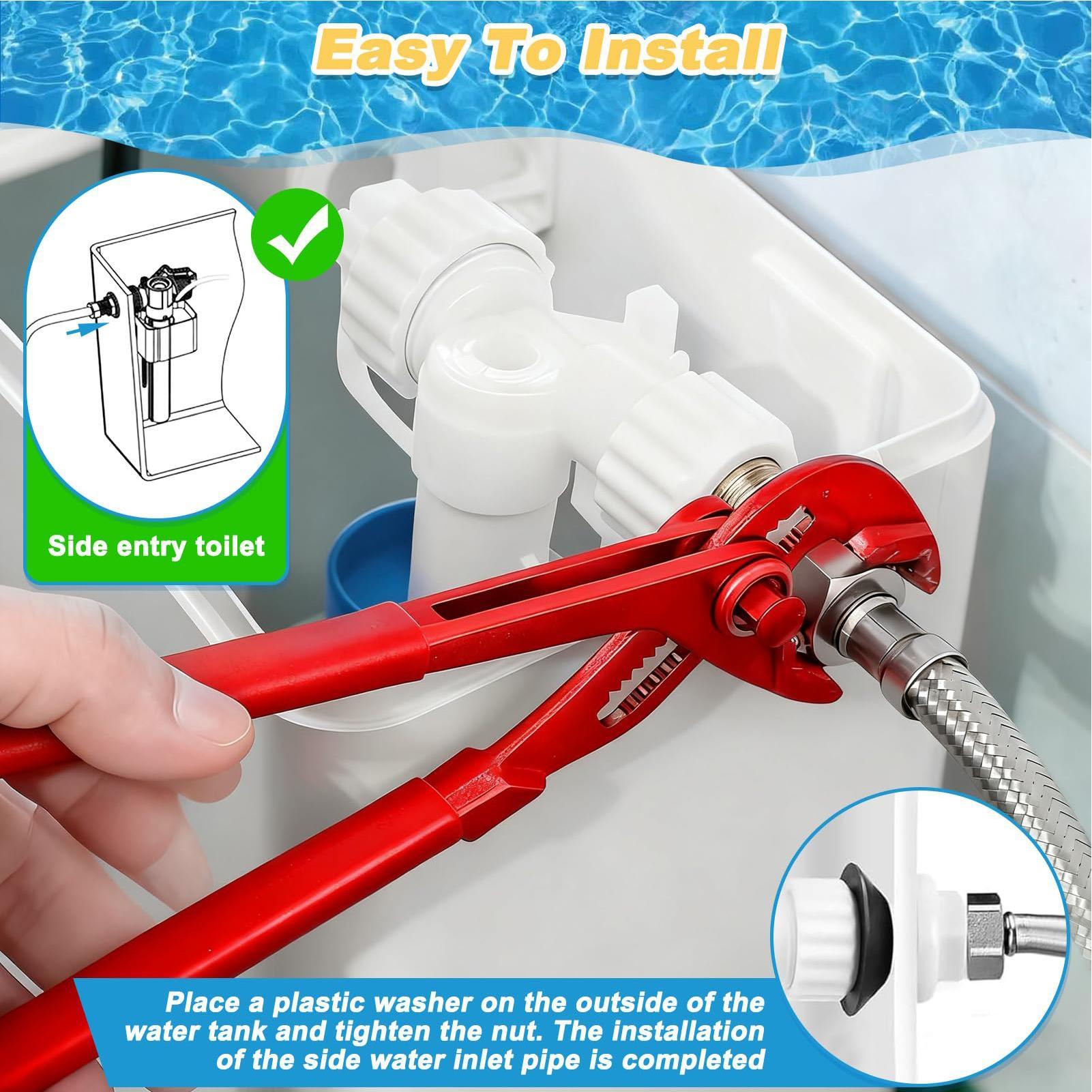 Leak Proof Toilet Flush Valve  - Home Bathroom Urinal recension och pris