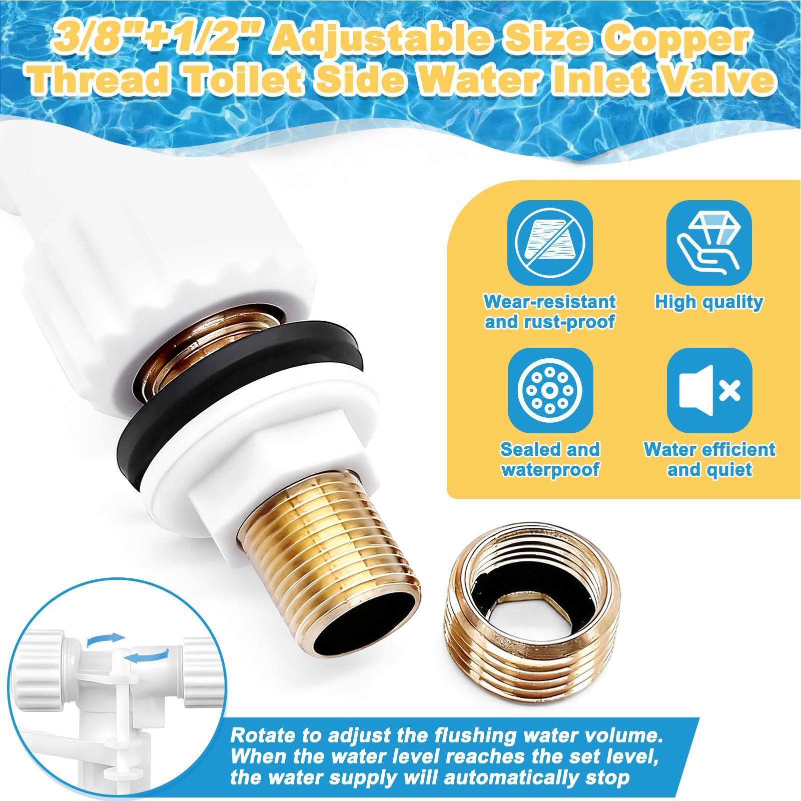 Leak Proof Toilet Flush Valve  - Home Bathroom Urinal recension och pris