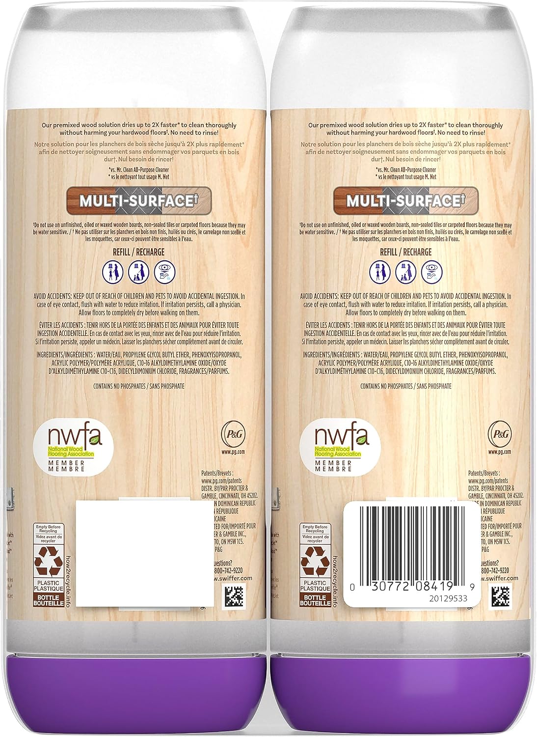 Swiffer Power Mop Wood Refill  - Home Bathroom Cleaning Solution recension och pris